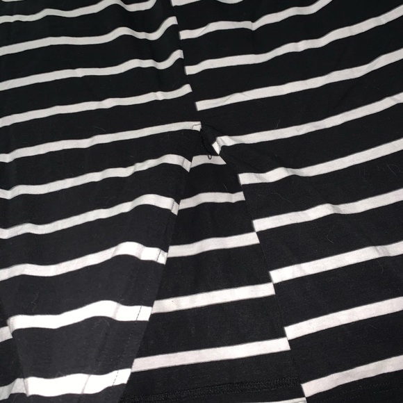 SHEIN Dresses & Skirts - 2 piece black and white striped skirt set